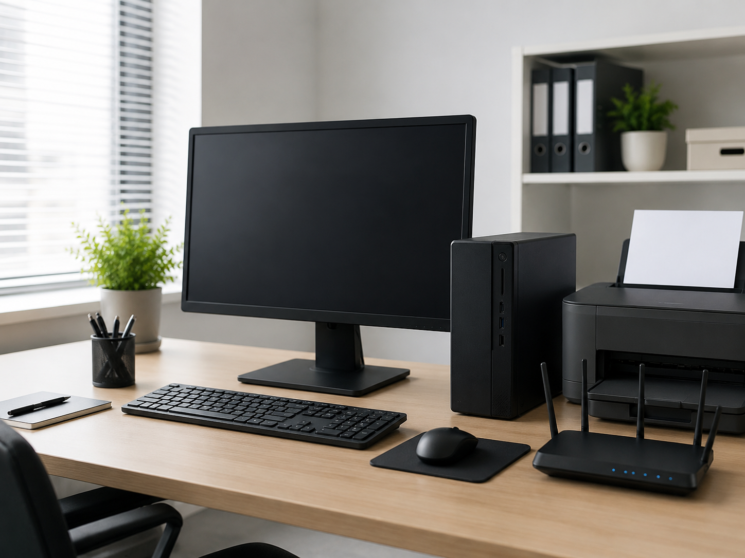Office computer setup